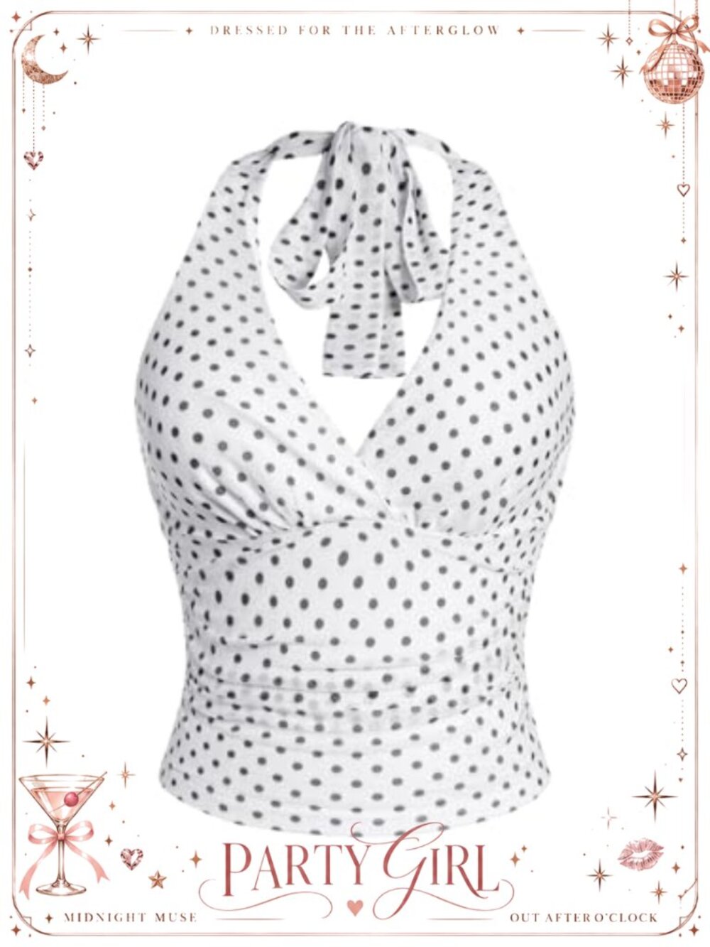 Halter Tank Top Leopard Print Ruched Backless Crop Top Y2K Cami